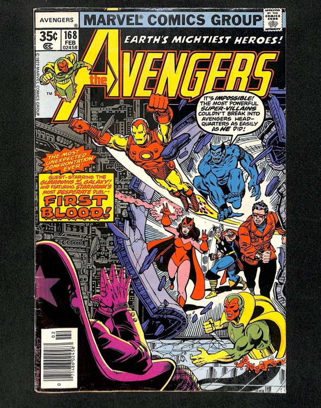 Avengers #168