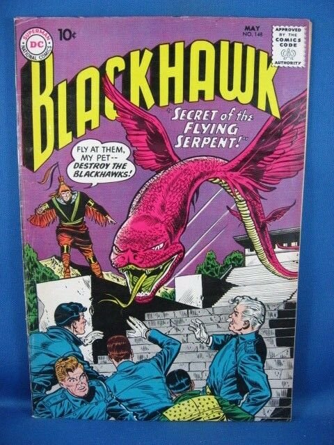 Blackhawk #148 (May 1960, DC) VG F