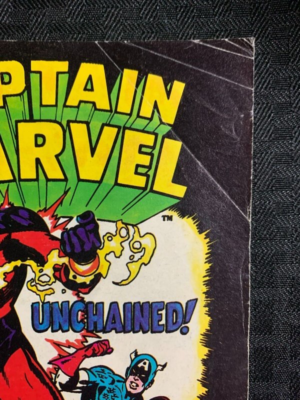 1981 CAPTAIN MARVEL Pocket/Digest #6 G/VG 3.0 Captain America & Bucky Cover