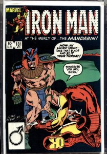Iron Man #181 (1984) Iron Man