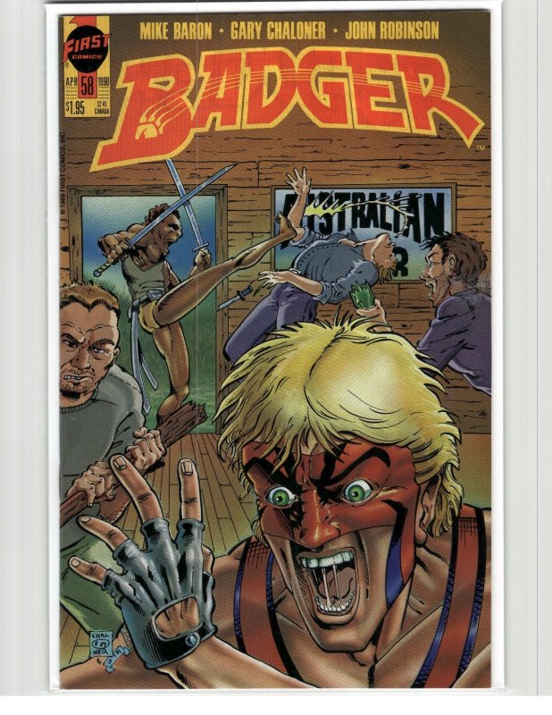 Badger #58 (1990) Badger