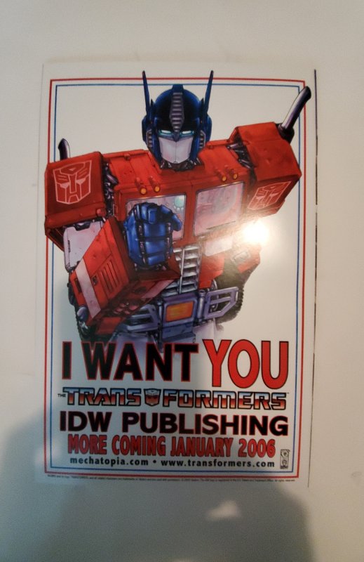 Transformers: Infiltration #0 (2005) NM IDW Comic Book J738
