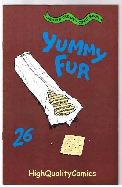 YUMMY FUR #26, VF, Chester Brown, Indy, Vortex, 1986, more indies in store