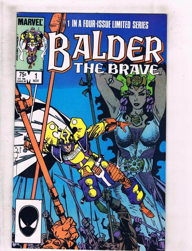 Lot of 2 Balder the Brave Marvel Comic Books # 1 2 WT5