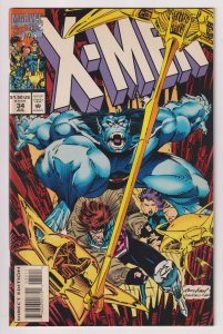 X-Men #34 Gambit | Psylocke | Beast (Marvel, 1994) VF/NM