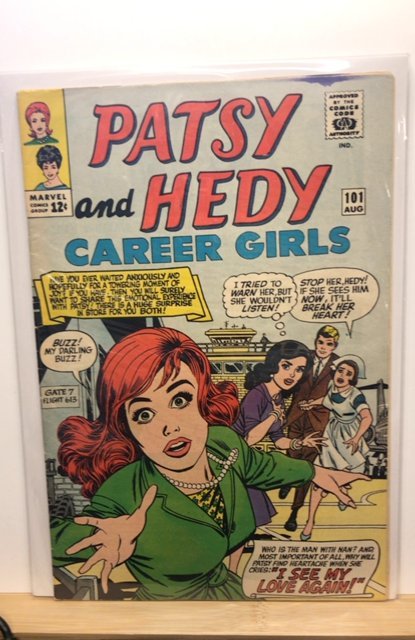 Patsy and Hedy #101 (1965) | Comic Books - Silver Age, Marvel, Patsy  Walker, Romance