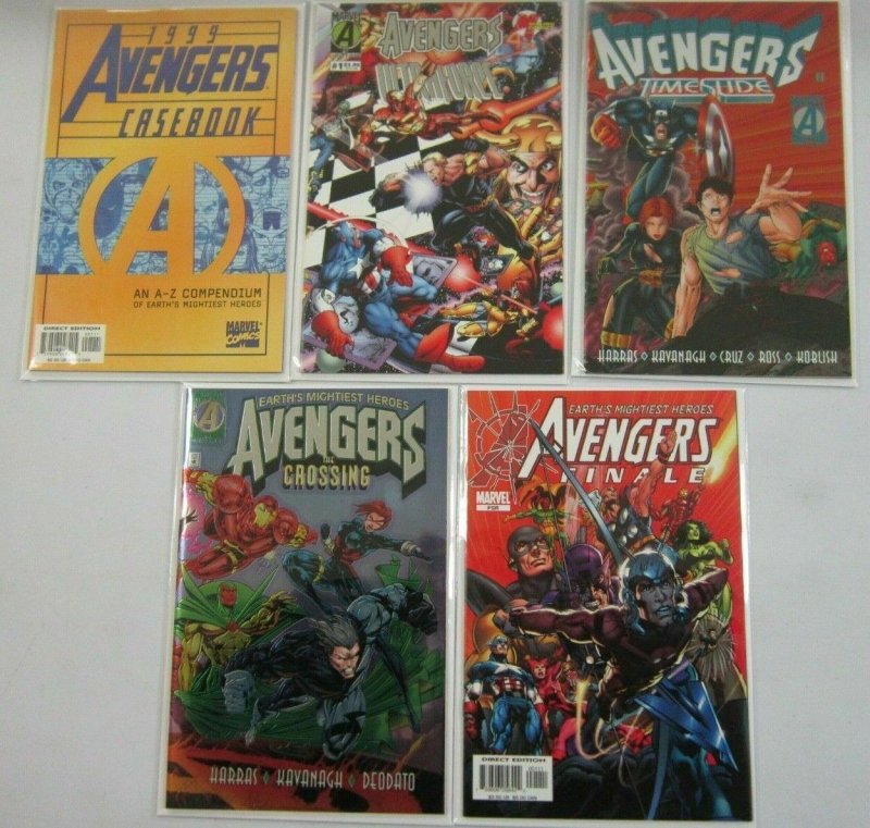 Avengers comic lot 5 different one-shots 8.0 VF 