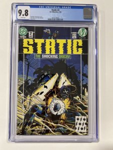 Static 2 CGC 9.8 1993 D.C. Comics