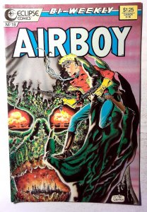 Airboy #18 (1987) Eclipse Comics 1st Print Comic Book