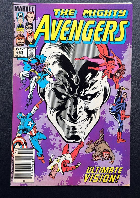 The Avengers #254 Newsstand Edition (1985)