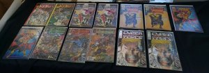 MISC INDY COMICS 13PC (VF/NM) NEWSSTAND, ISSUE #1'S, CYBERFORCE, PRIME 1992-93