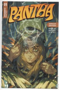 PANTHA #1 ashcan, NM, Dynamite, 2022 Preview, Promo
