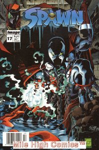 SPAWN (1992 Series) #17 NEWSSTAND Fine Comics Book