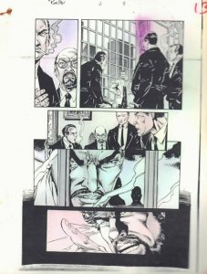 Punisher #2 p.9 / 13 Color Guide Art - Mobsters - 1995 by John Kalisz