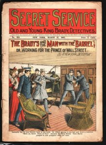 Secret Service #321 3/17/1905-Frank Tousey- Prince of Wall Street-King Brady-... 