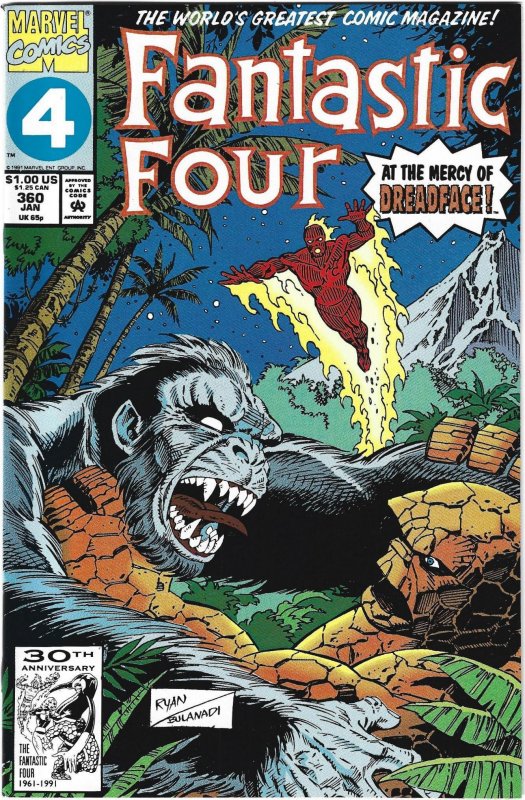 Fantastic Four #359 through 365(1991)