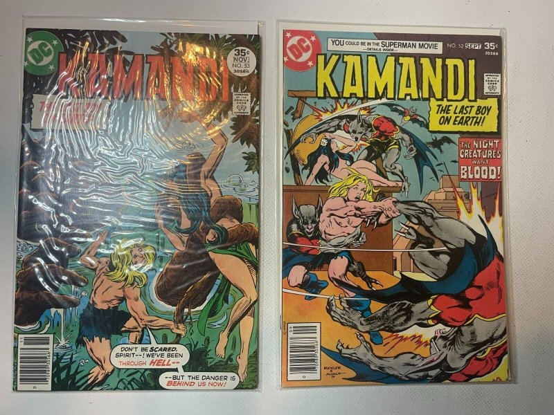 Lot Off 3 Comic Books DC Comics Kamandi #51 52 53 BatMan SuperMan 44 SM8