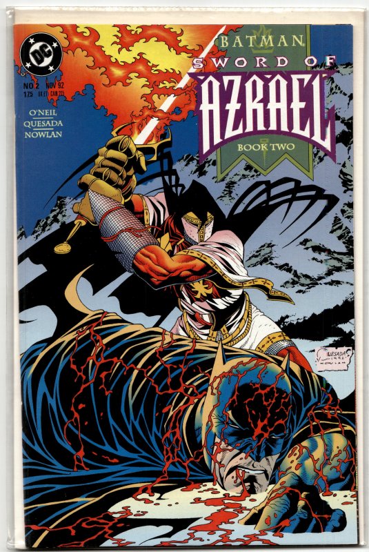 Batman: Sword of Azrael #2 (1992) Azrael