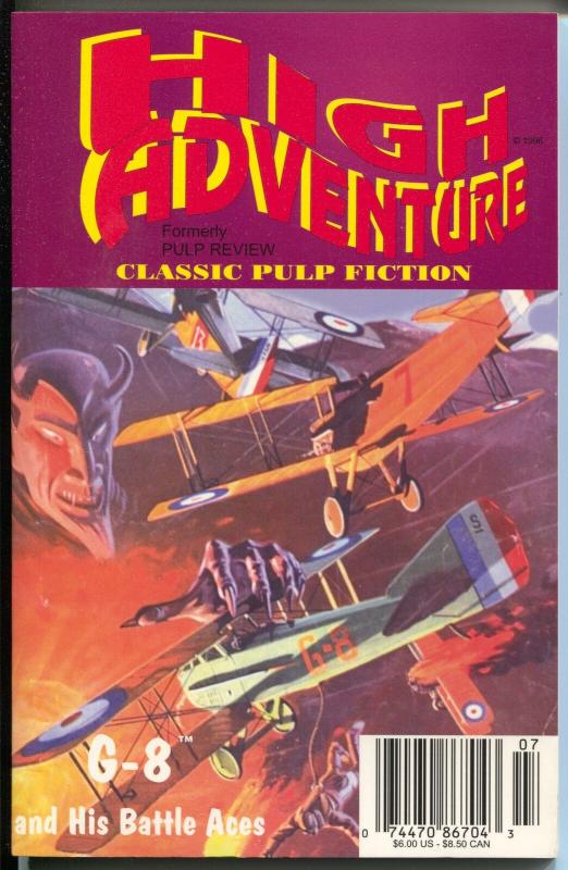 High Adventure #28 1996-G-8 and His Battle Aces pulp reprints-VF/NM