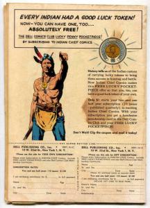 Indian Chief  #15 1954-Dell-Indian stories-White Eagle-G/VG