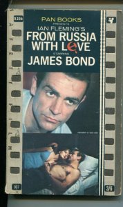 FROM RUSSIA WITH LOVE-IAN FLEMING-007-JAMES BOND-Y236-PAN BOOK-vg