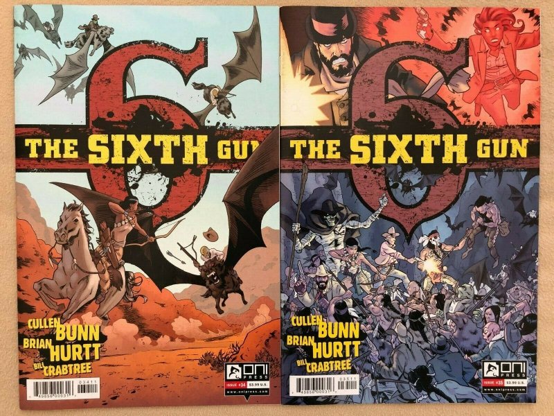 SIXTH GUN- Fourteen (14) Issue Lot - #30, 31, 32, 33, 34, 35, 39, 40, 41, 42, 44