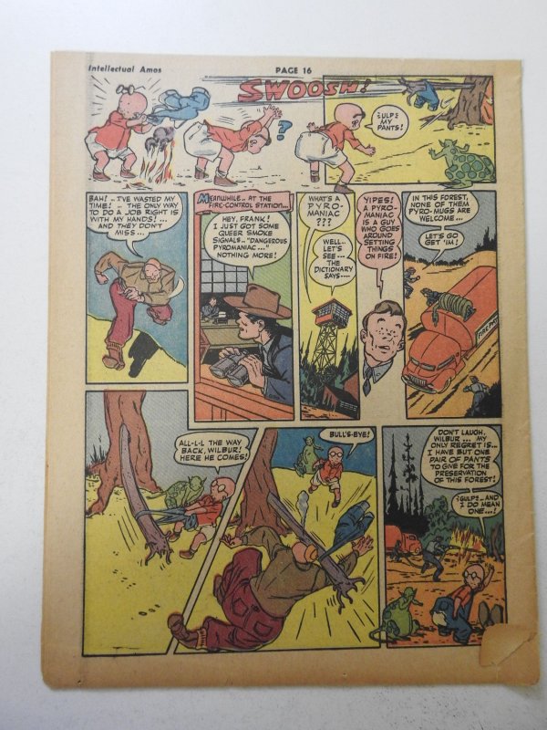 The Spirit #209 (1944) Newsprint Comic Insert Rare!