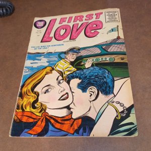 First Love Illustrated #55 harvey comics 1955 golden age romance good girl art