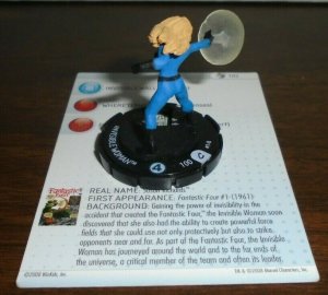 Invisible Woman 102 Marvel Heroclix Secret Invasion