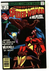 SPIDER-WOMAN #6 1978- Werewolf by Night comic book VF