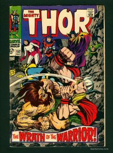 Thor #152 VG+ 4.5 Marvel Comics