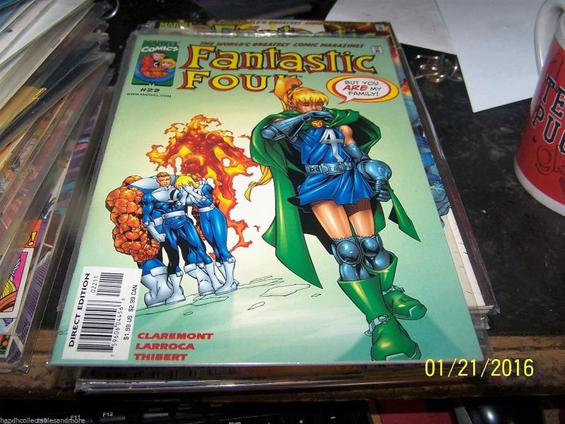 FANTASTIC FOUR #22  vol 3 1999 marvel  VALERIA VON DOOM+ DR DOOMS DAUGHTER