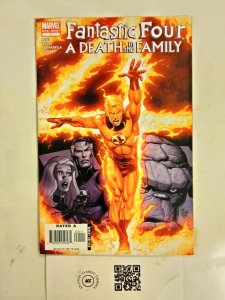 Fantastic Four A Death in the Family #1 VF-NM Marvel Comic Book One-Shot 3 TJ80