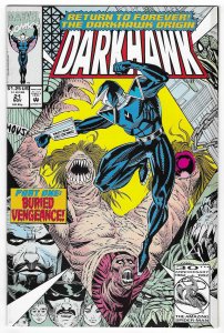 Darkhawk #21 Direct Edition (1992)