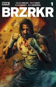 (2021) Keanu Reeves Brzrkr (Berzerker) #1 1:25 LEE BERMEJO Variant Cover