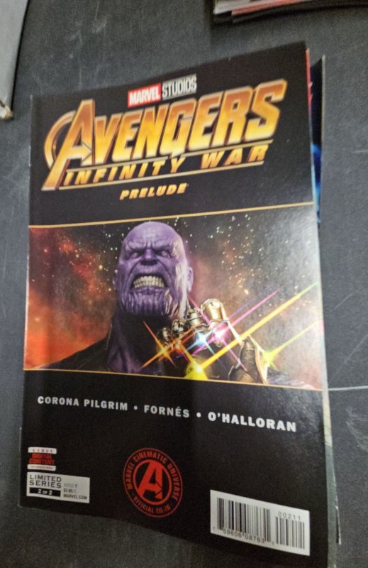 Marvel's Avengers: Infinity War Prelude (2018), Comic Series