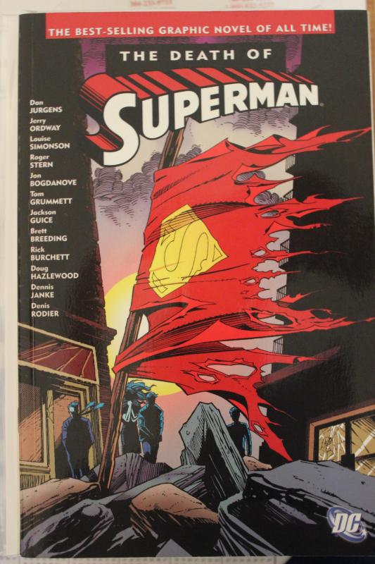 Death of Superman Graphic Novel 13th Print NM-