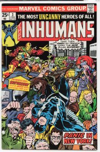 The Inhumans #3 (1976) Inhumans