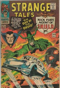 Strange Tales #144 ORIGINAL Vintage 1966 Marvel Comics Nick Fury SHIELD