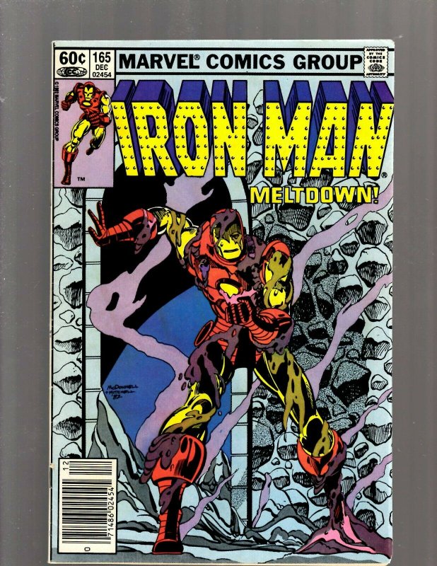 Lot of 12 Iron Man Comics #162 165 166 169 173 184 185 187 189 193 194 195 GB2