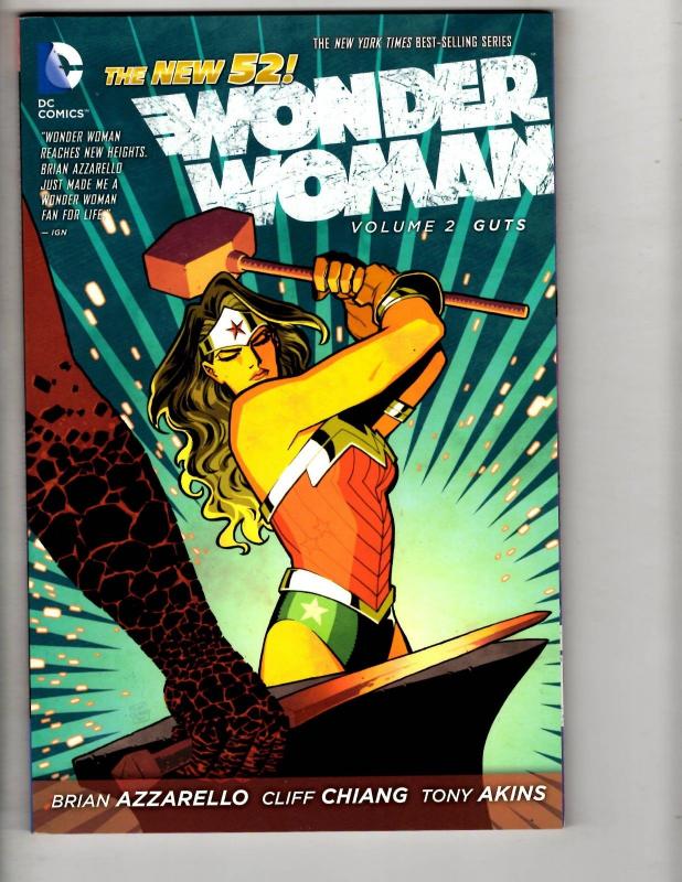 Wonder Woman Vol. # 2 Guts DC Comics Graphic Novel Comic Book TPB Batman J303