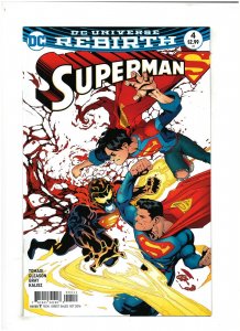 Superman #4 NM- 9.2 DC Rebirth 2016 Gleason Variant 