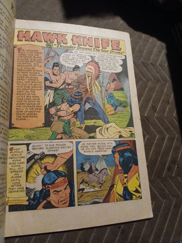THE TEXAN #13 Golden Age 1951 Matt Baker 3 stories St. John golden age western
