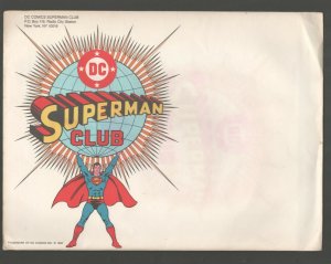 Superman Club Kit 1980-DC-sealed in original color 9 x 12 envelope-Unopened-I...