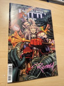 Battle Beast #1 Comic Invincible Variant Cover F Signed Ryan Ottley COA NM/NM+