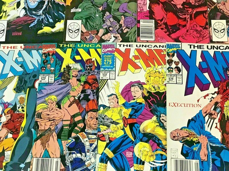 UNCANNY X-MEN#174-390 VG-VF LOT (34 BOOKS) 1985  MARVEL COMICS