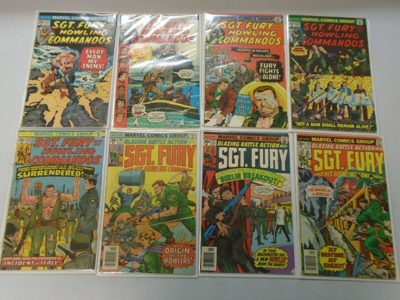 Bronze Age Sgt. Fury lot 46 different from #92-164 avg 5.0 VG FN (1971-81)