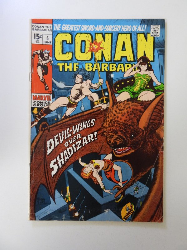 Conan the Barbarian #6 (1971) VG condition