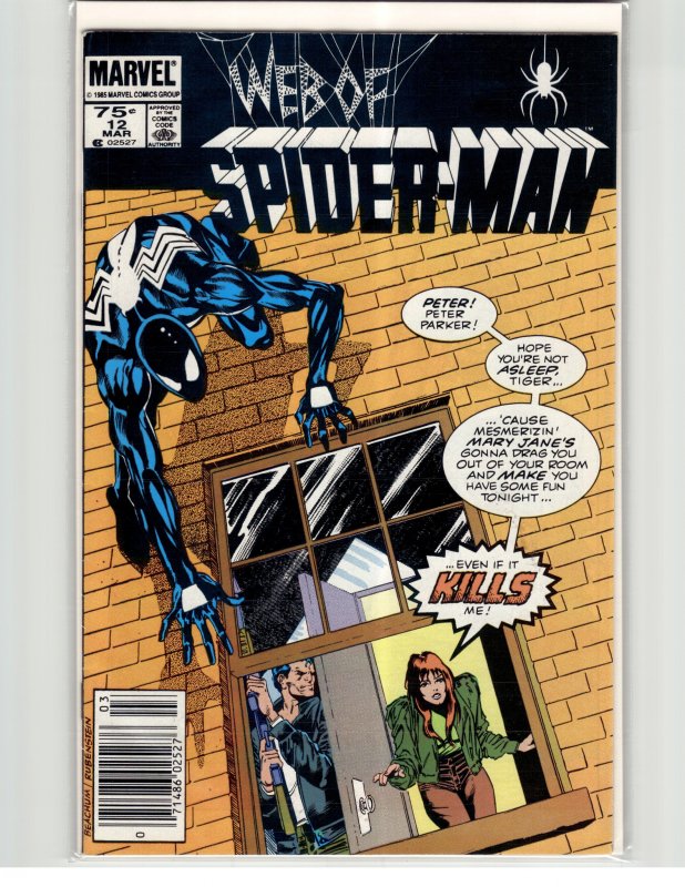 Web of Spider-Man #12 (1986) Spider-Man