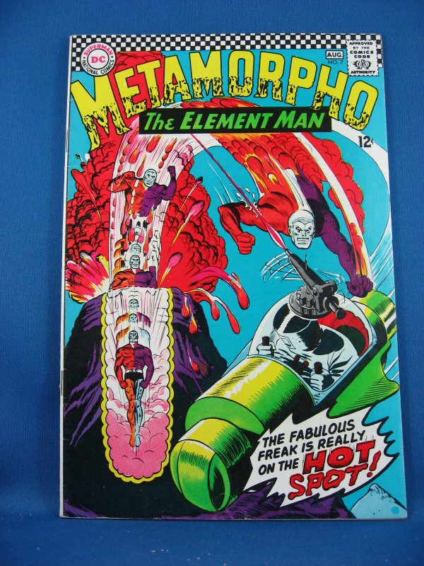 METAMORPHO THE ELEMENT MAN 7 VF- 1966